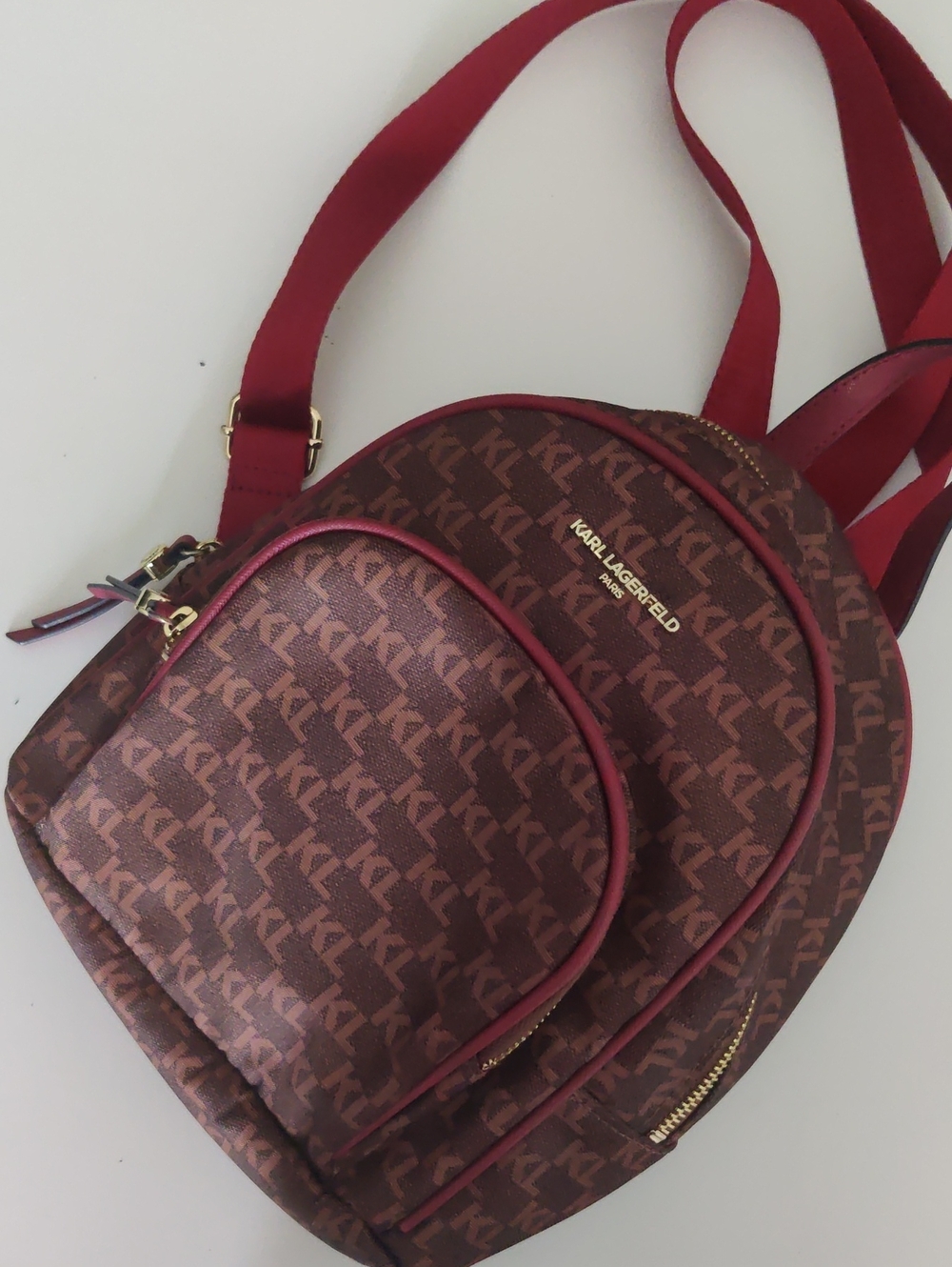 Karl Lagerfeld Paris Women's Small Backpack...Authentic 🎈